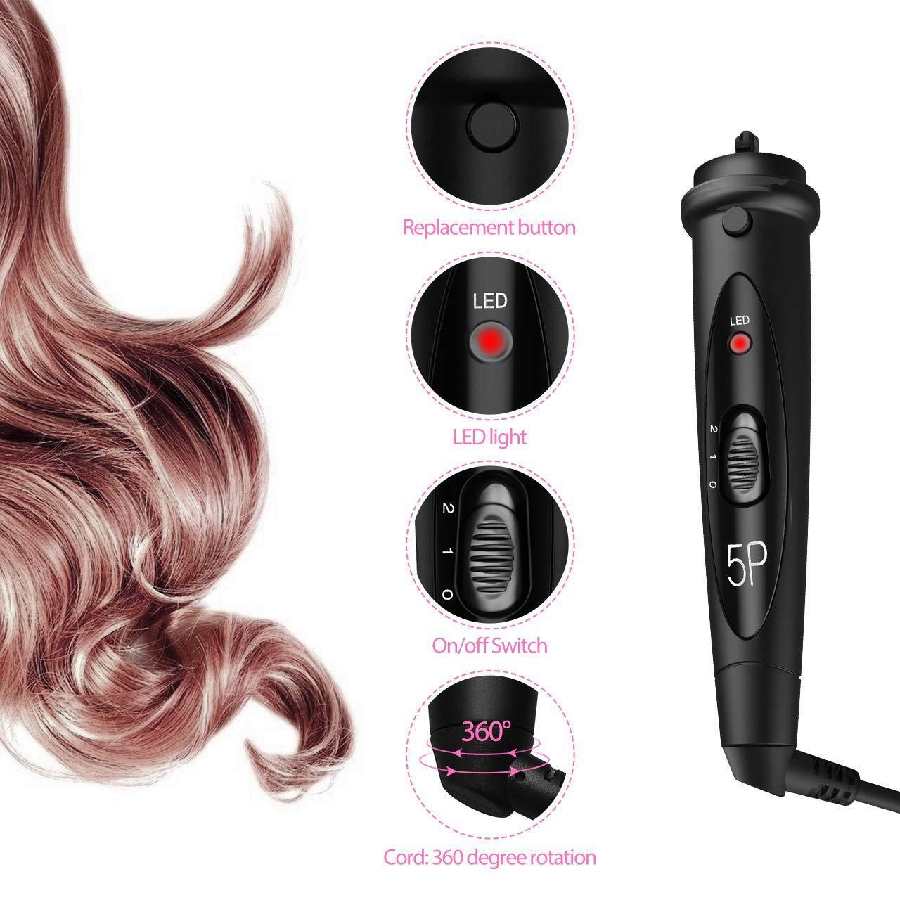 Multifunctional 5-in-1 Ceramic Hair Care Hair Curler